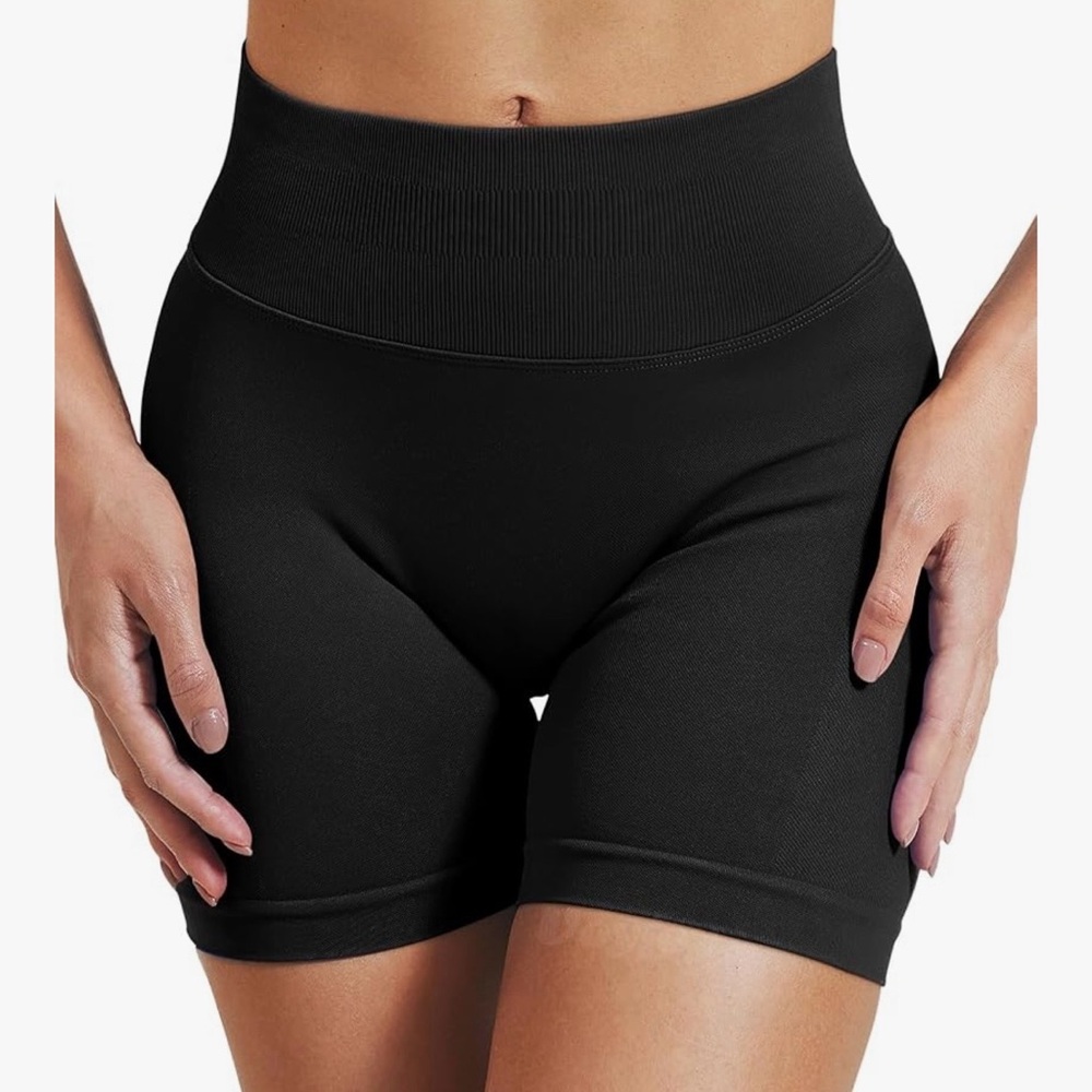 Black Women Workout Impact Shorts
